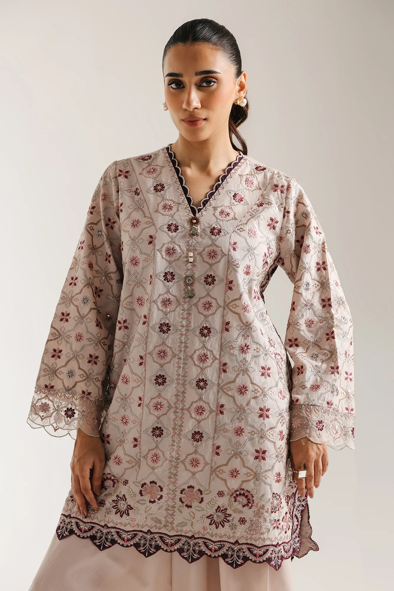 EMBROIDERED SUIT (E3622/103/330) - Image 4