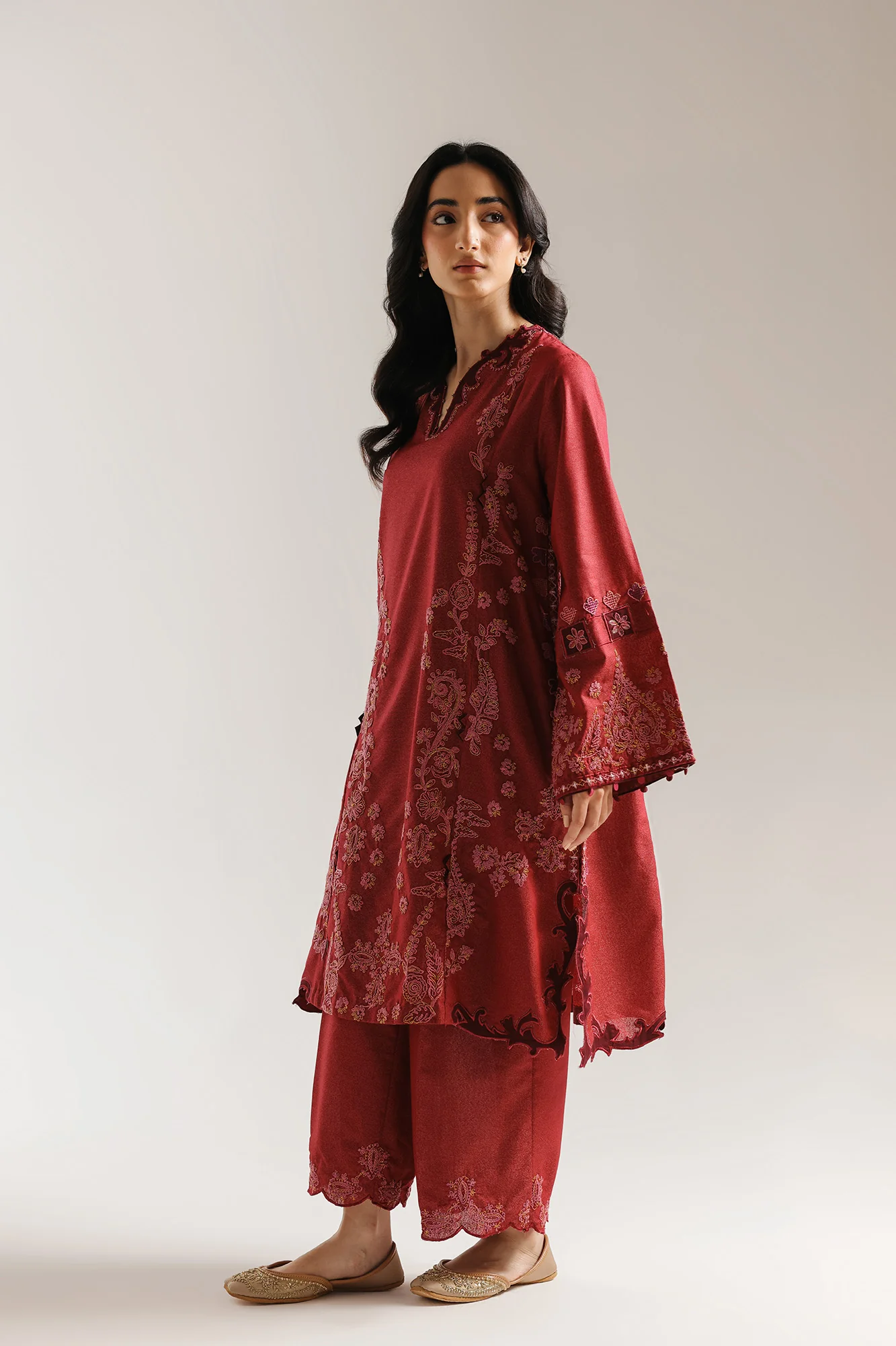 EMBROIDERED SUIT (E3687/103/307) - Image 3