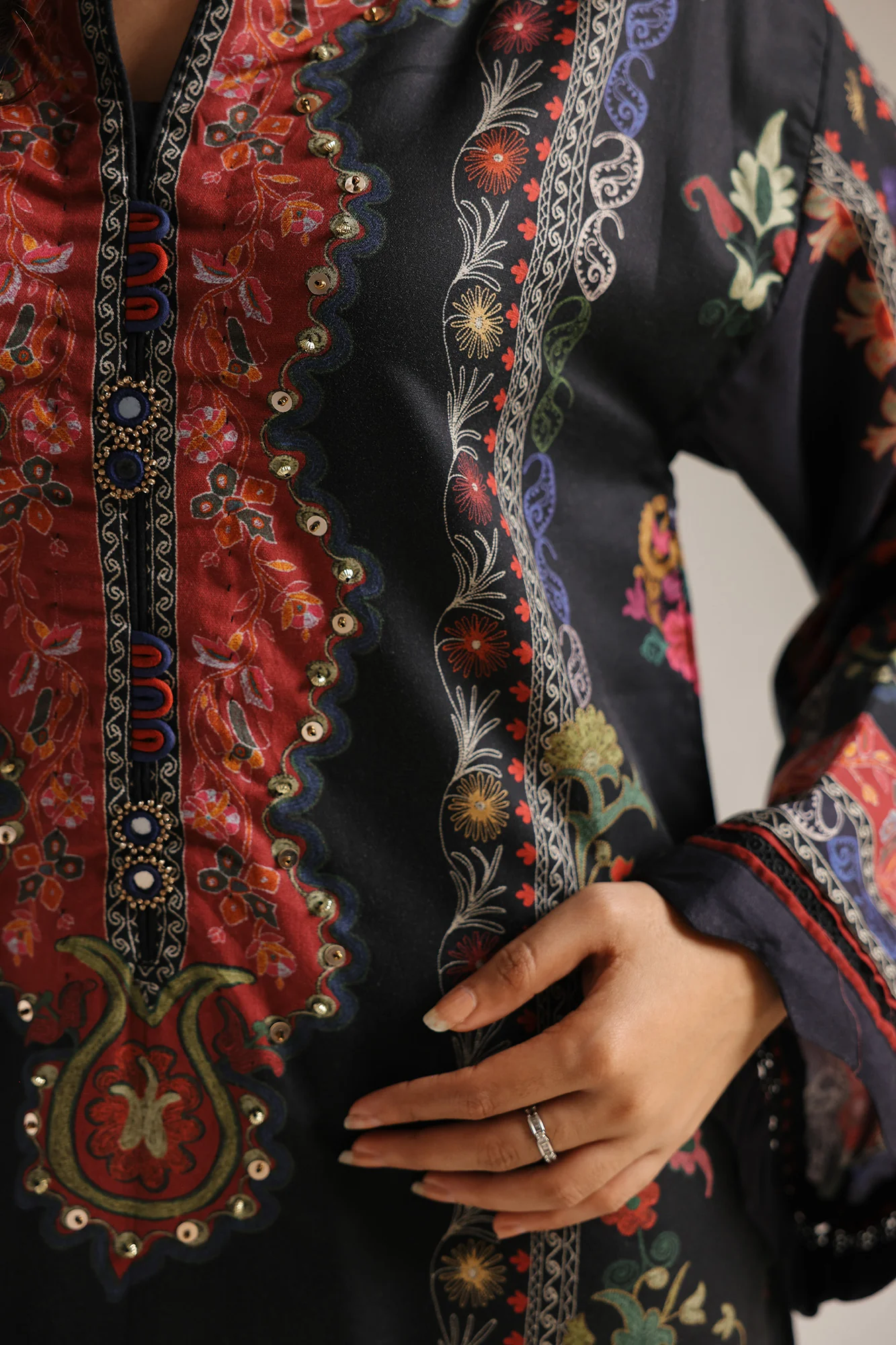 EMBROIDERED SUIT (E3698/103/902) - Image 6