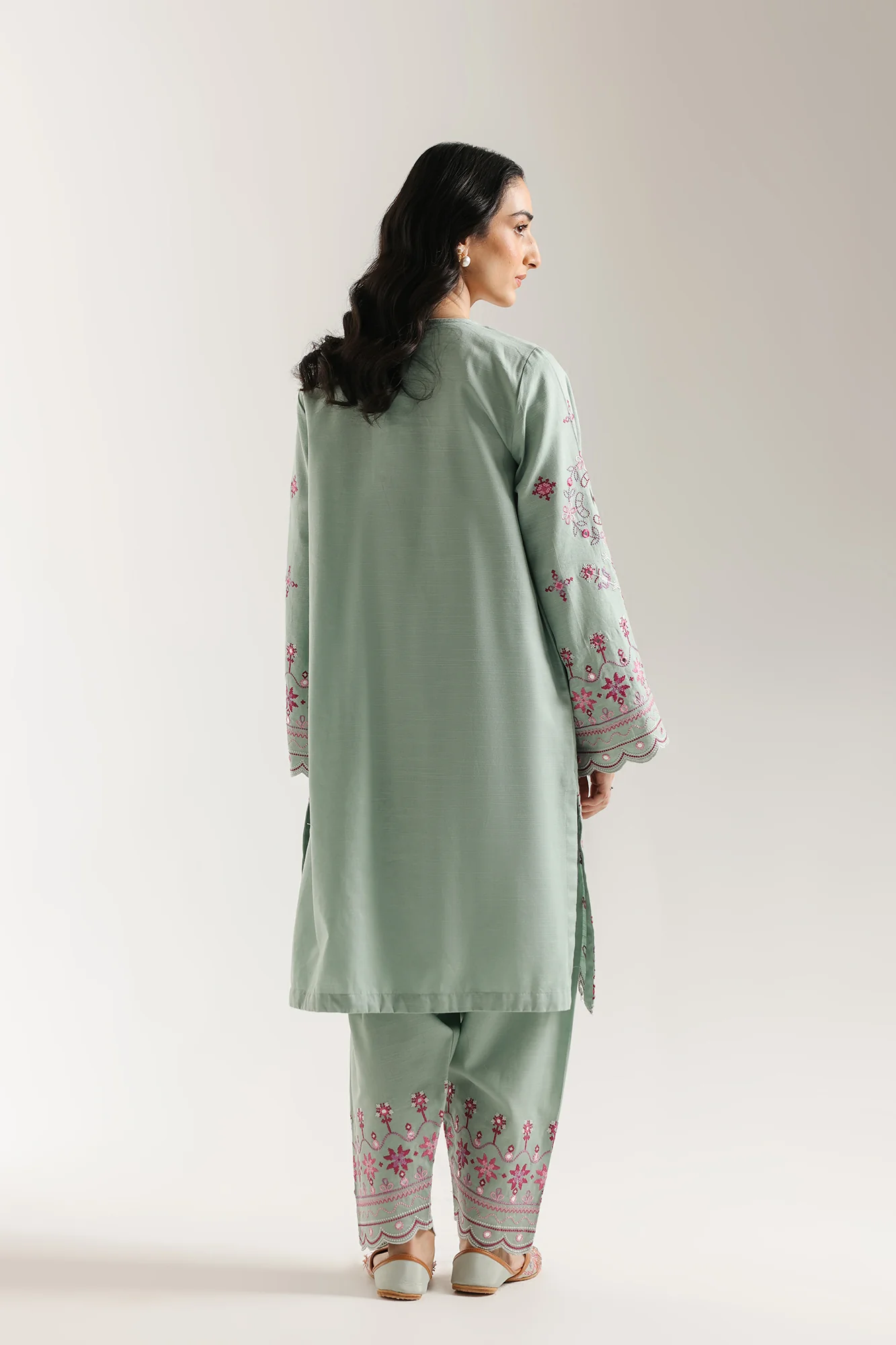 EMBROIDERED SUIT (E3717/103/718) - Image 4