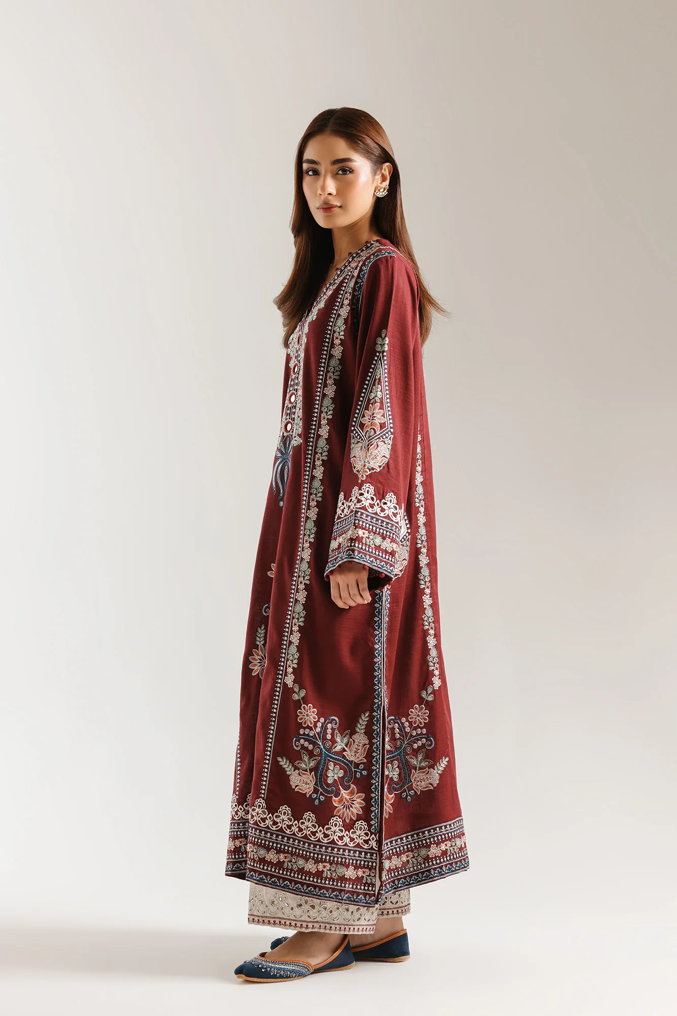 EMBROIDERED SUIT (E3742/103/304) - Image 3