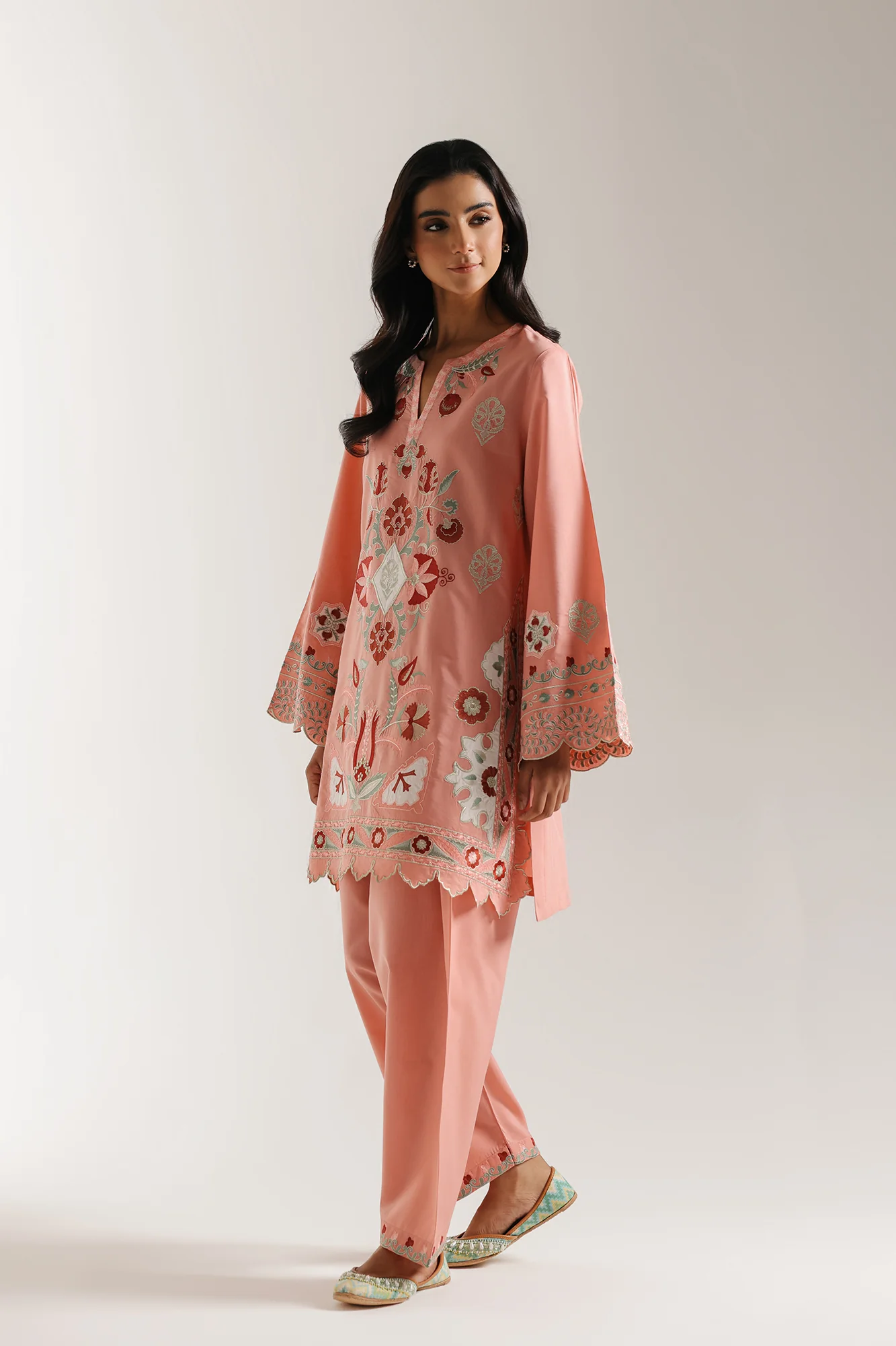 EMBROIDERED SUIT (E3796/103/313) - Image 3