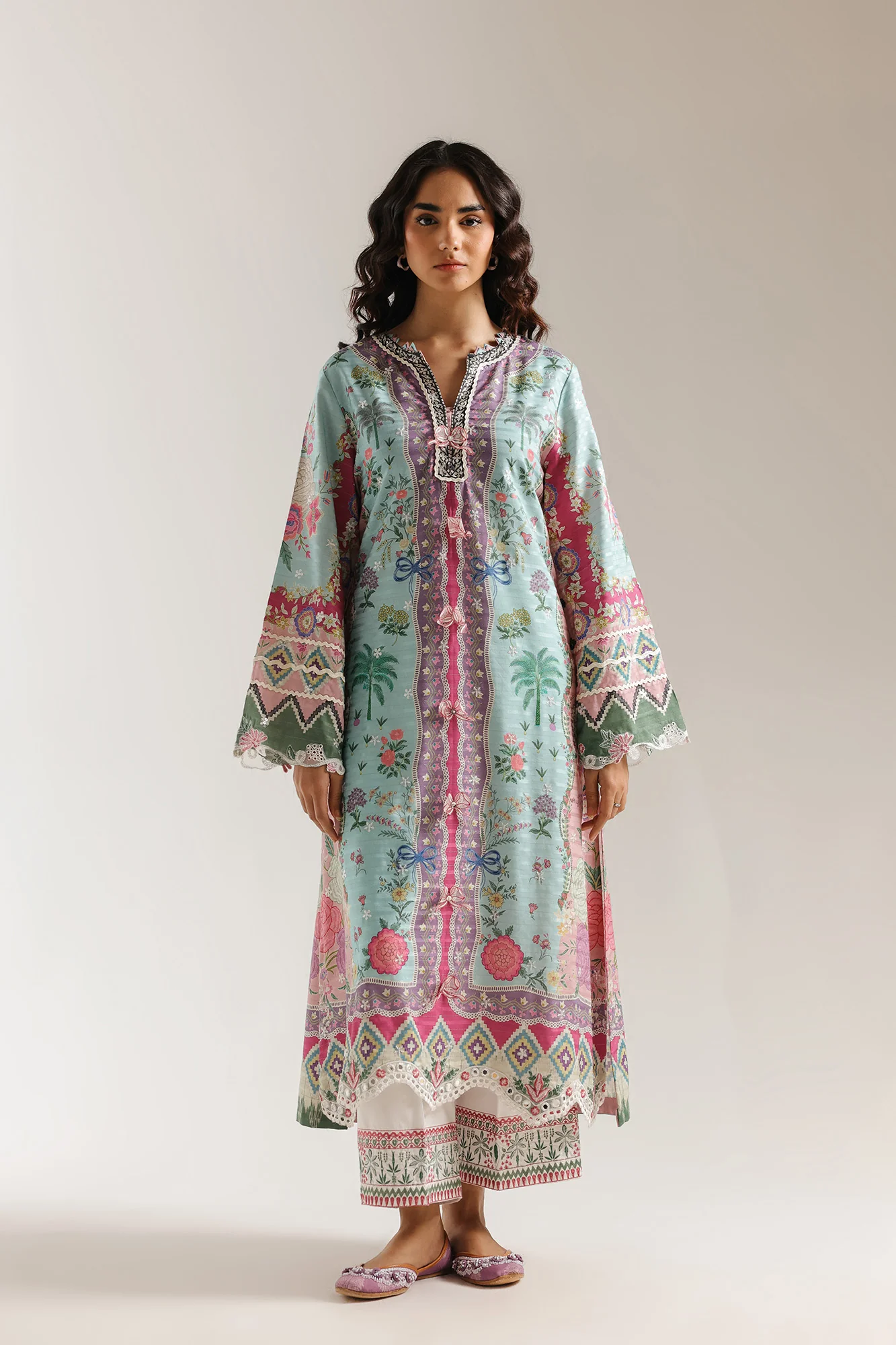 EMBROIDERED SUIT (E4031/103/719) - Image 2