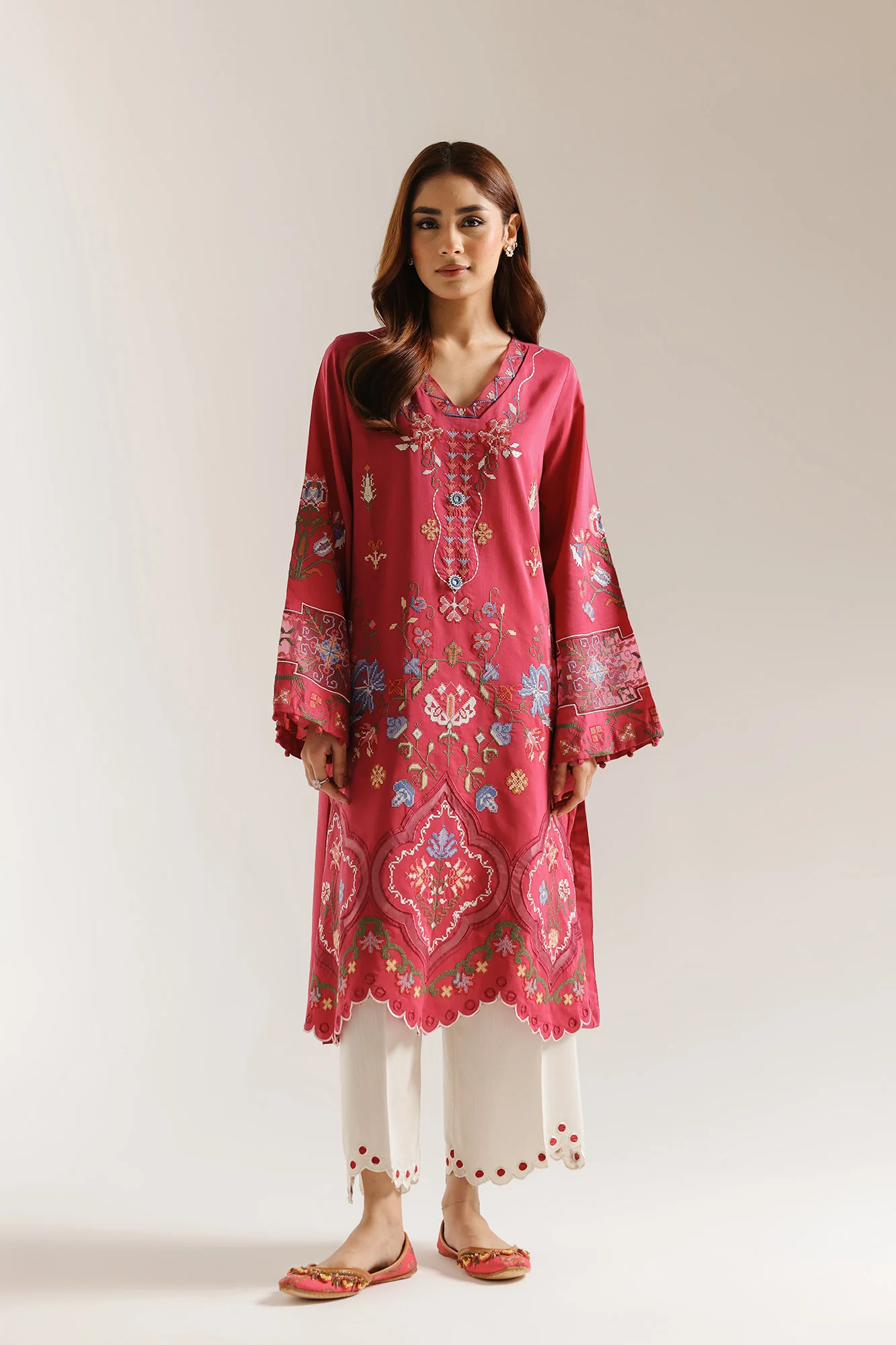 EMBROIDERED SUIT (E4045/103/409) - Image 2