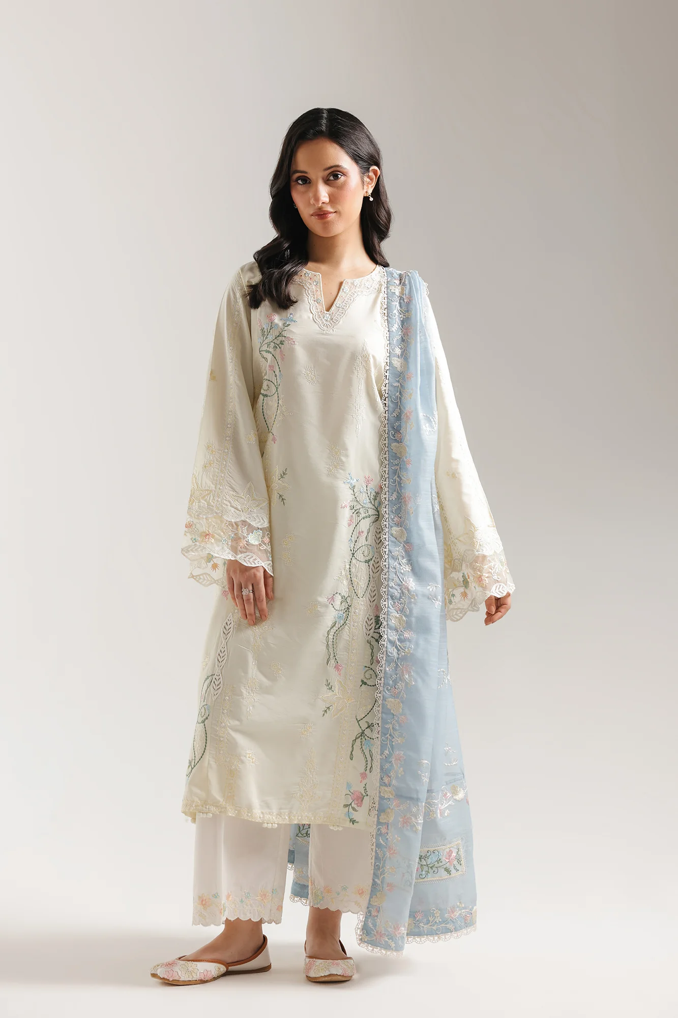 EMBROIDERED SUIT (E4060/103/115) - Image 2