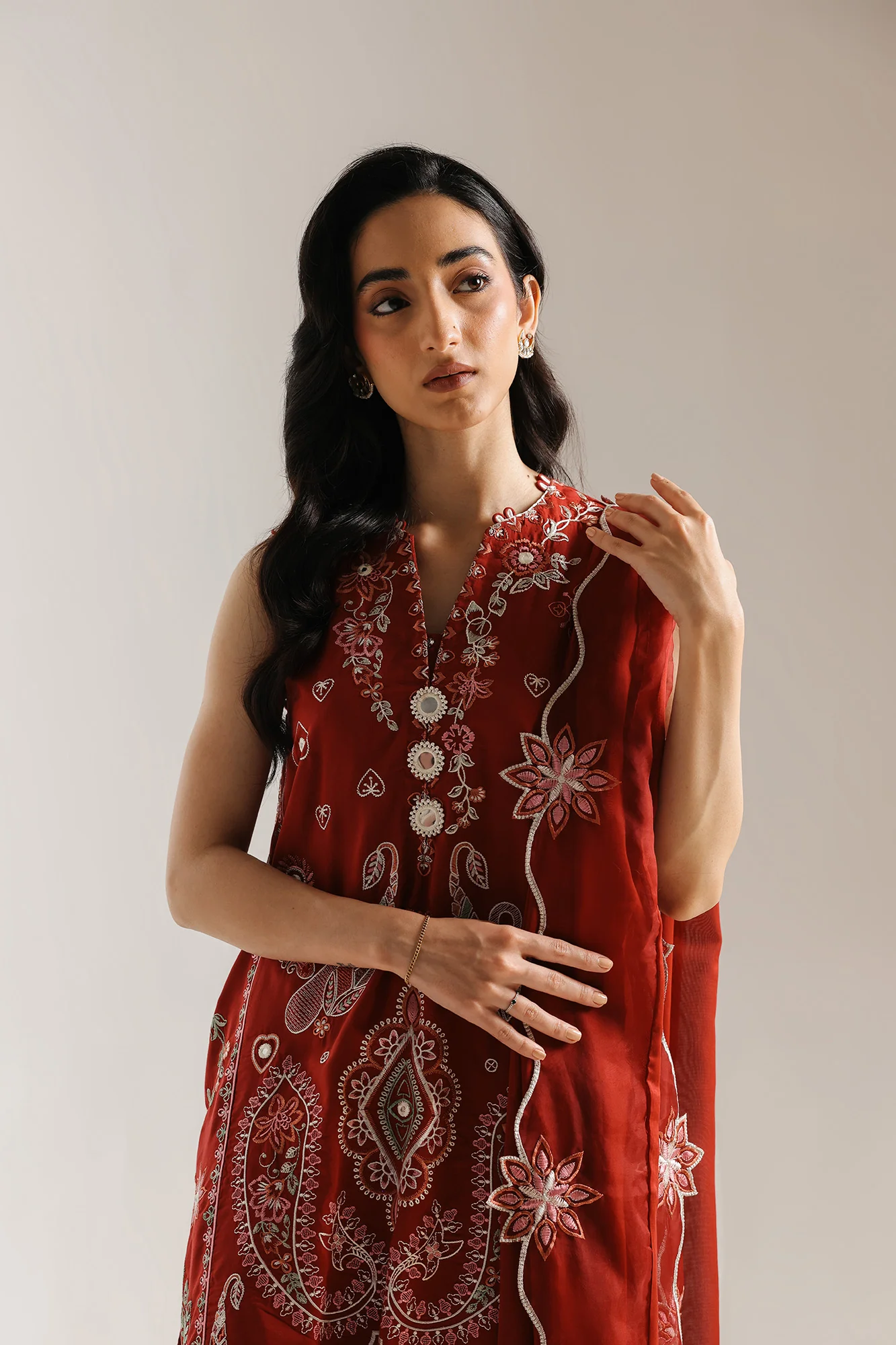 EMBROIDERED SUIT (E4065/103/305) - Image 4