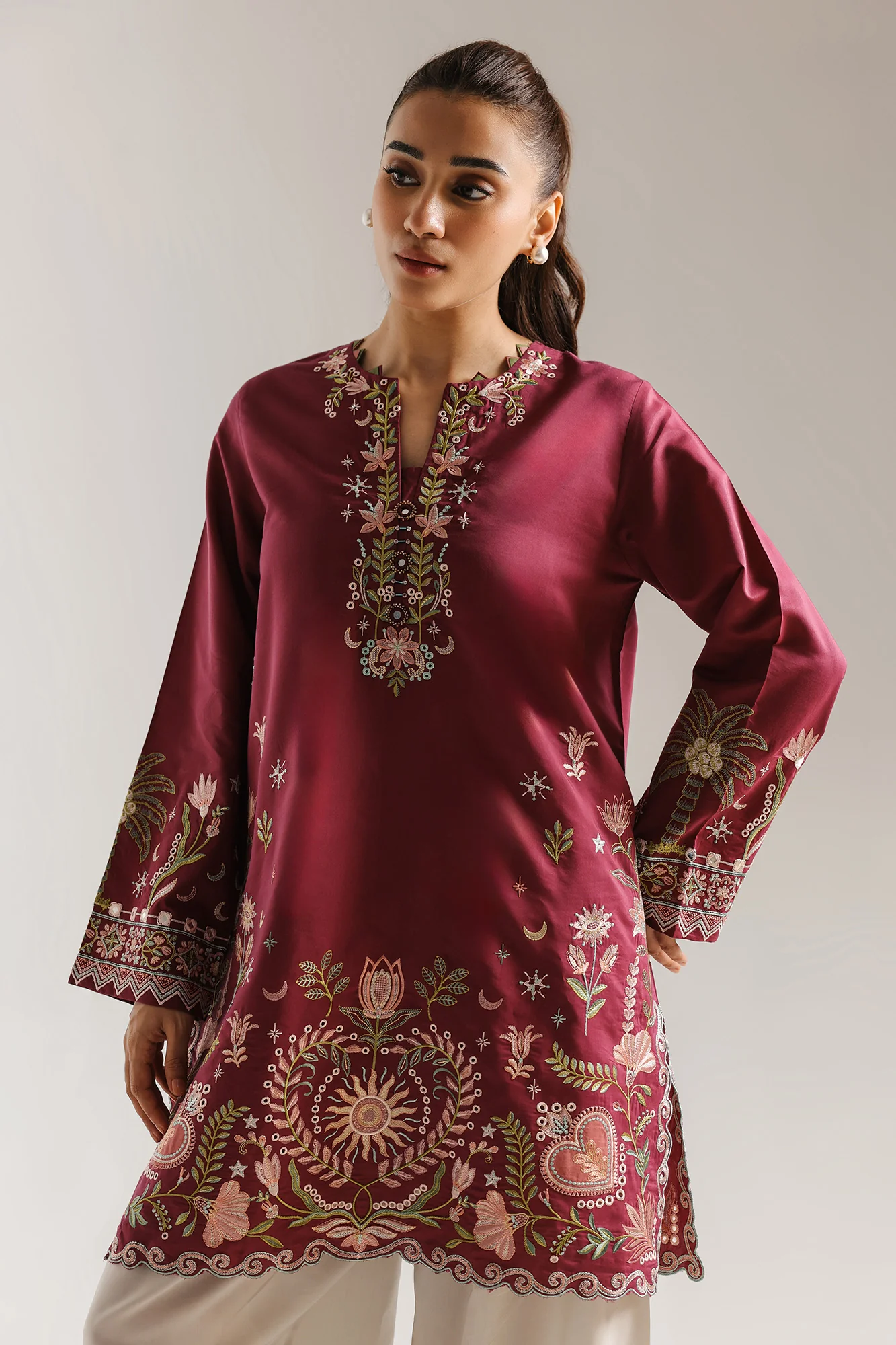 EMBROIDERED SUIT (E4072/103/403) - Image 5