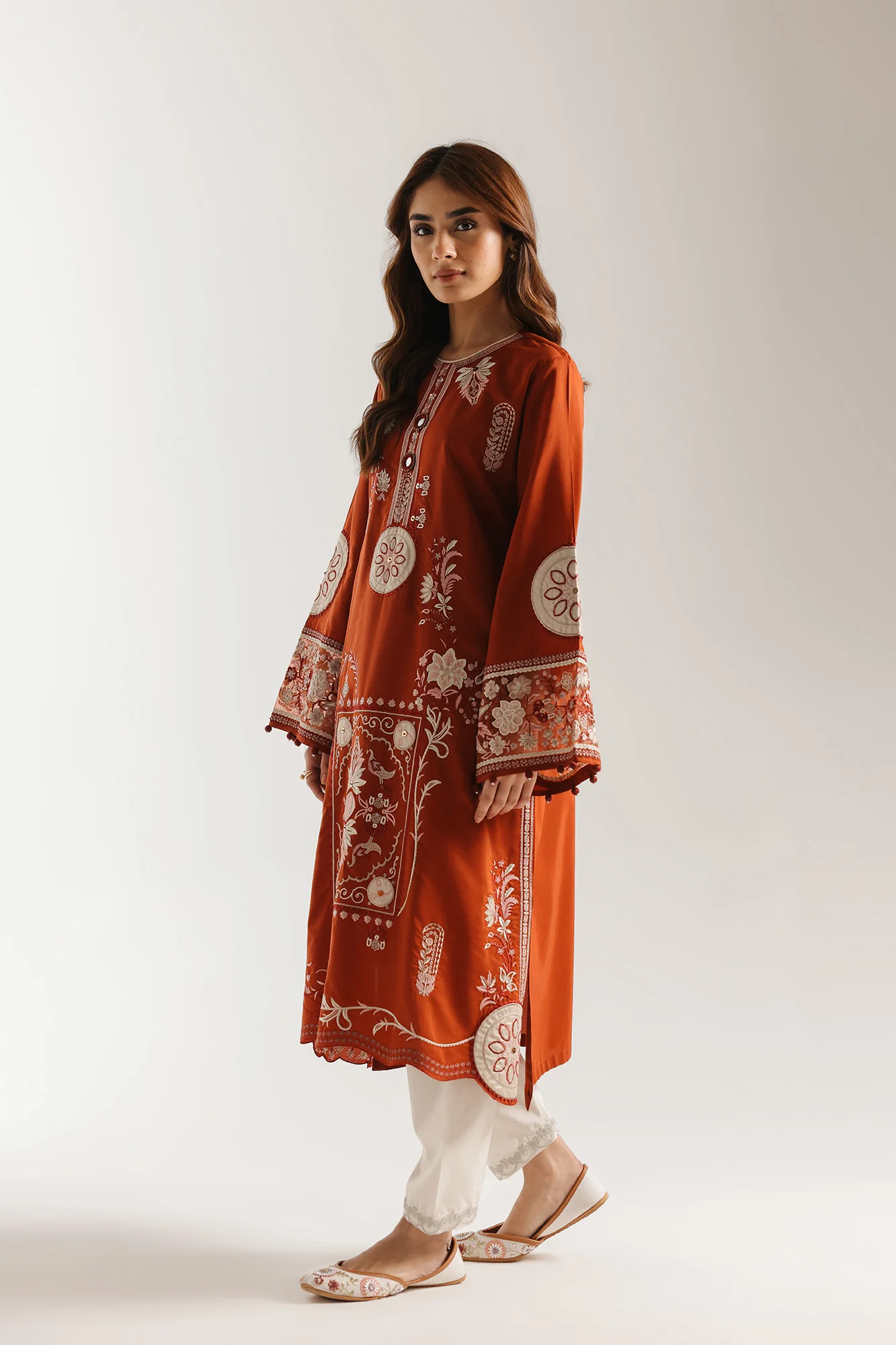 EMBROIDERED SUIT (E4156/103/205) - Image 3