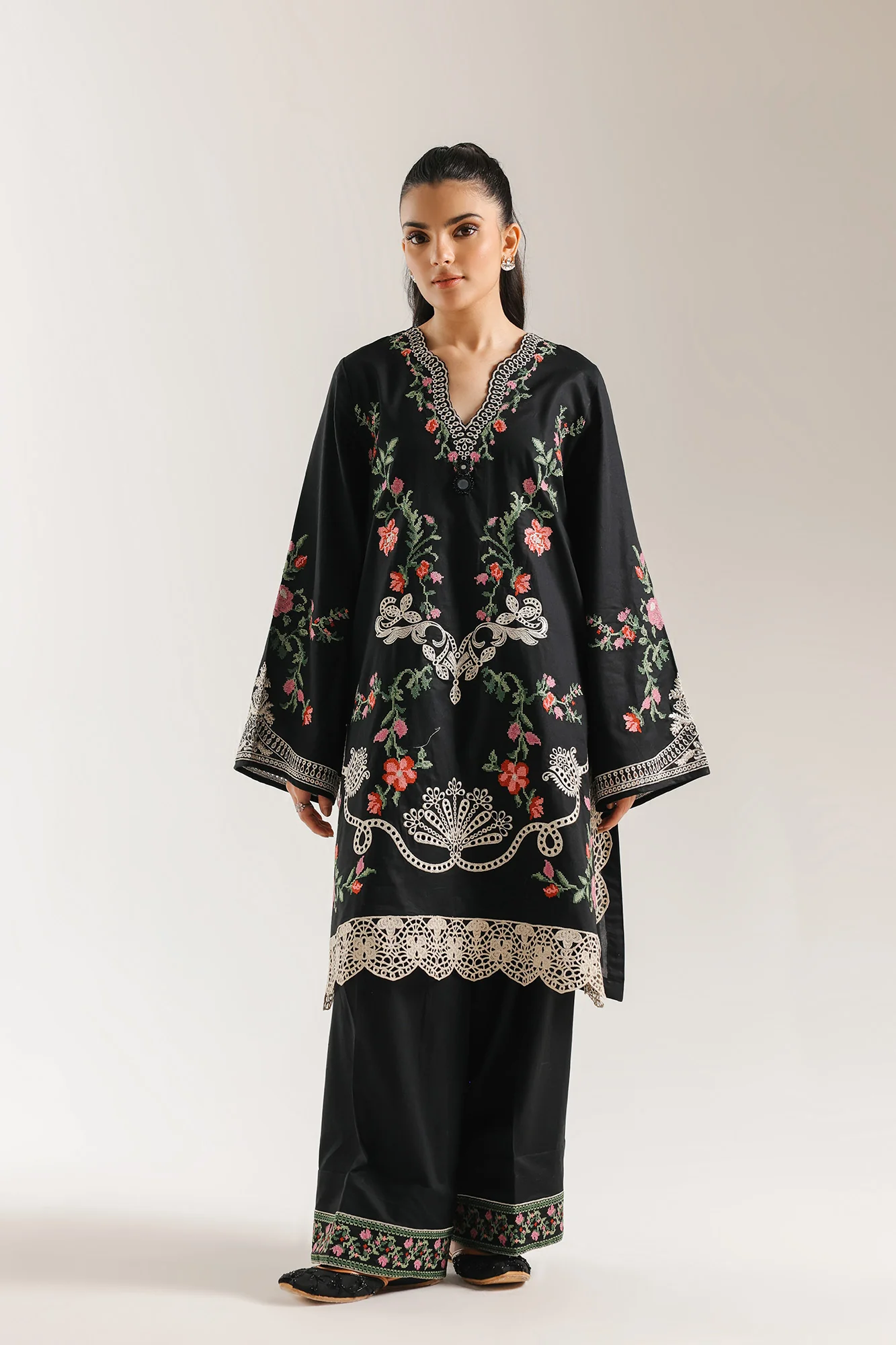 EMBROIDERED SUIT (E4303/103/901) - Image 2