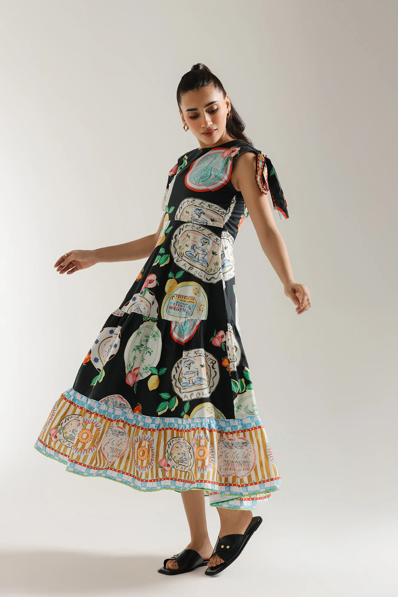 PRINTED DRESS (E0627/106/901) - Image 3