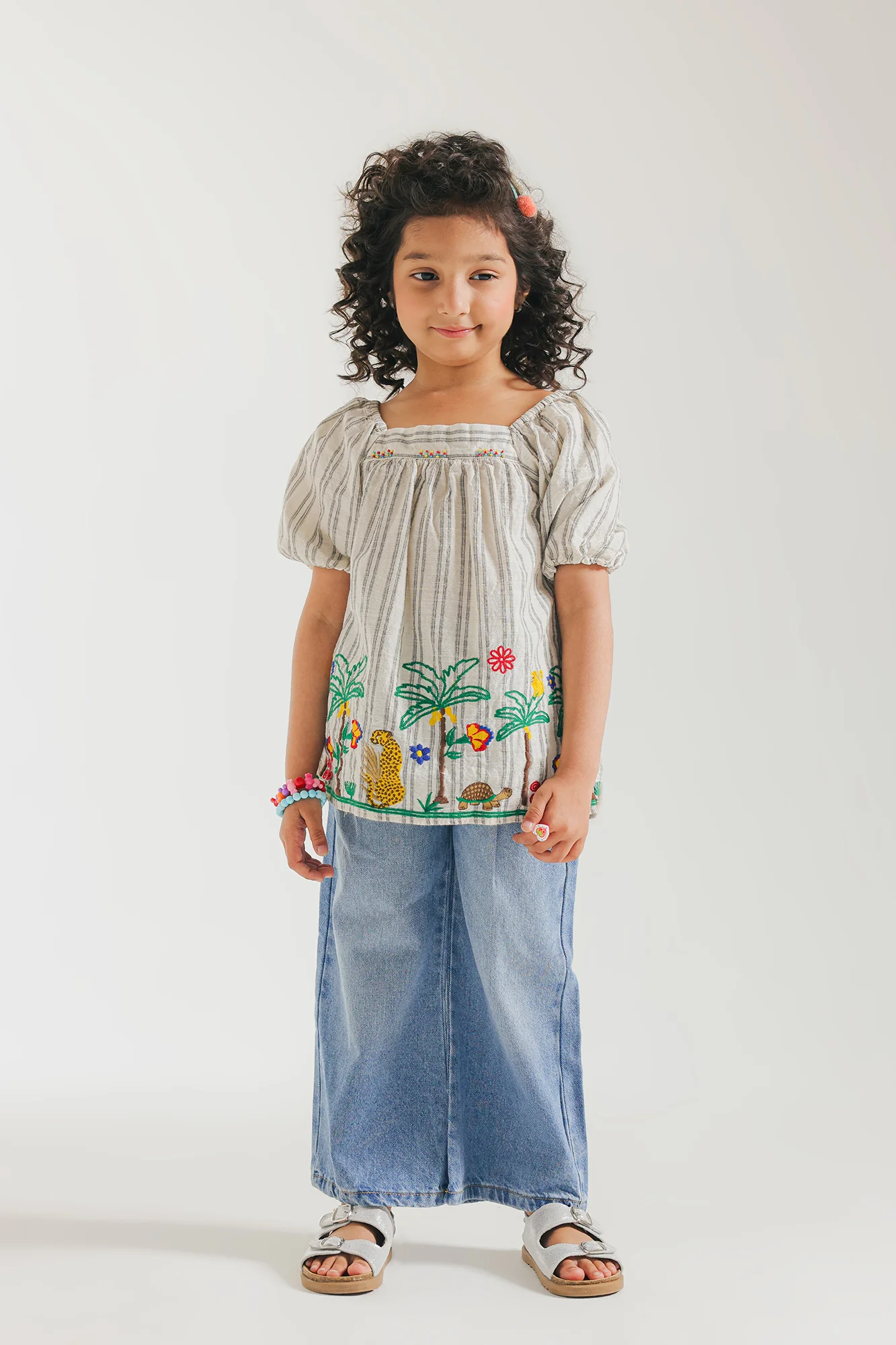 EMBROIDERED TOP (E1762/301/001) - Image 5