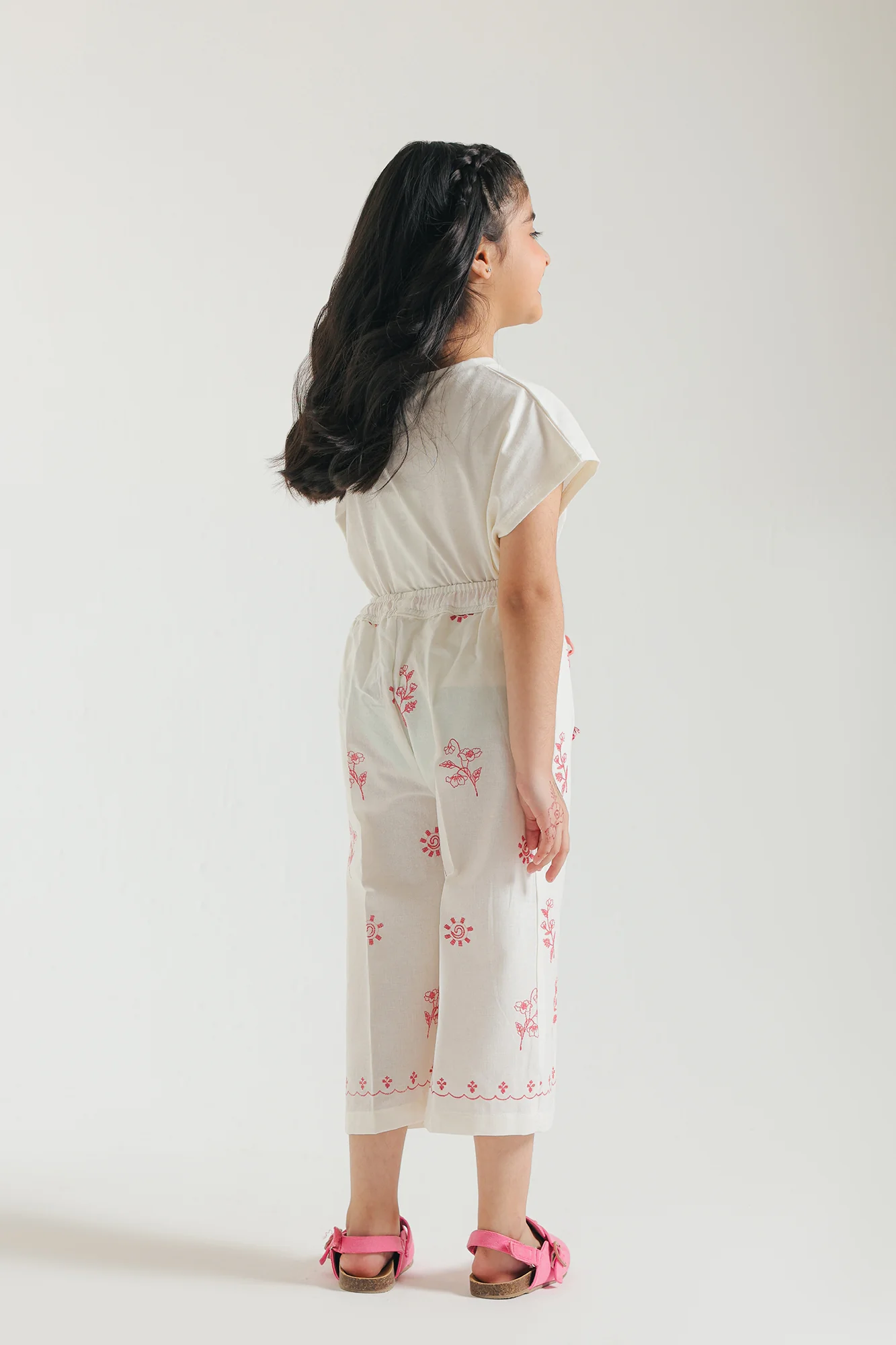 EMBROIDERED TROUSER (E1636/301/002) - Image 3