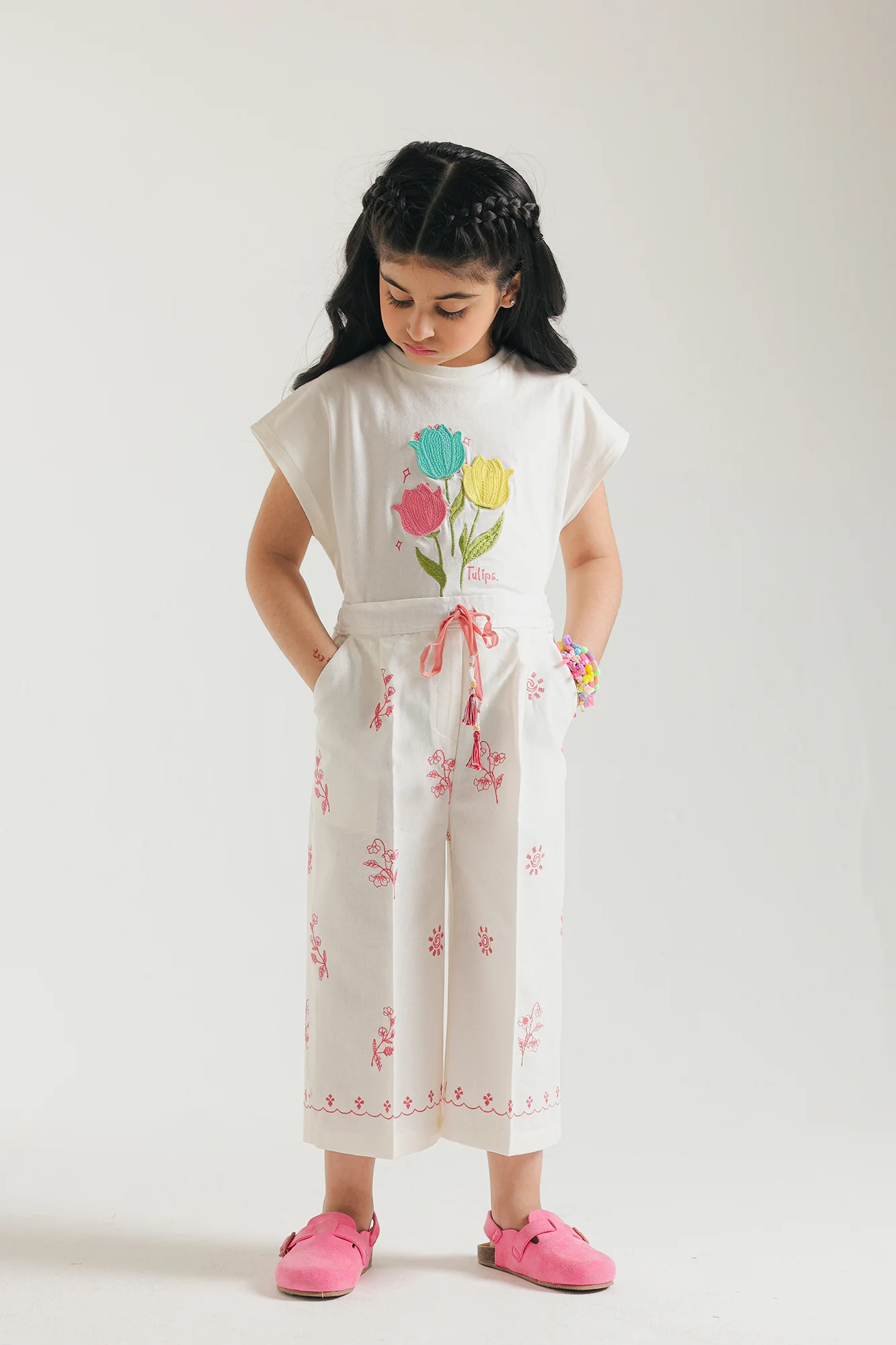 EMBROIDERED TROUSER (E1636/301/002) - Image 5