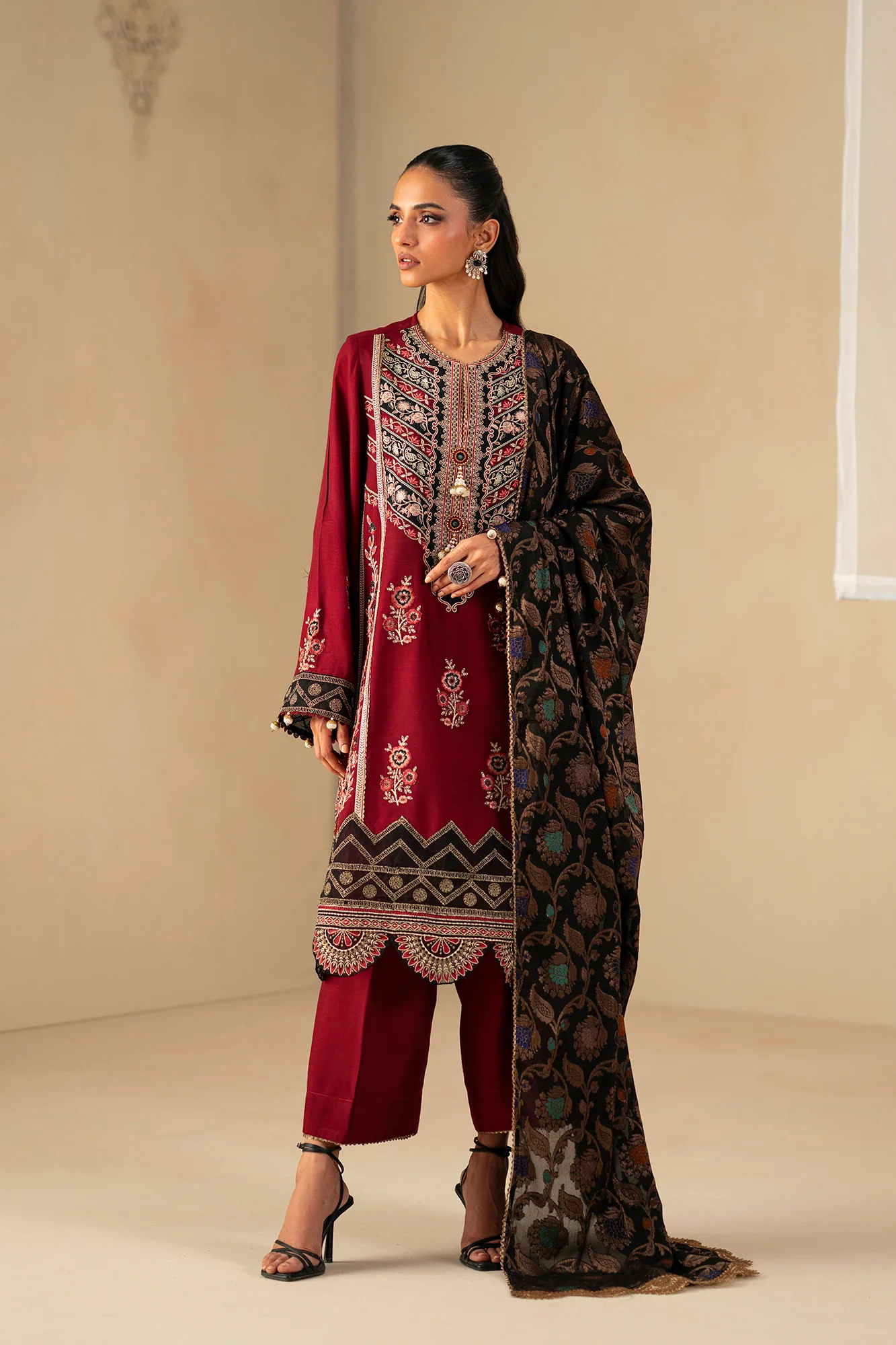 EMBROIDERED SUIT (E0793/203/305) - Image 2