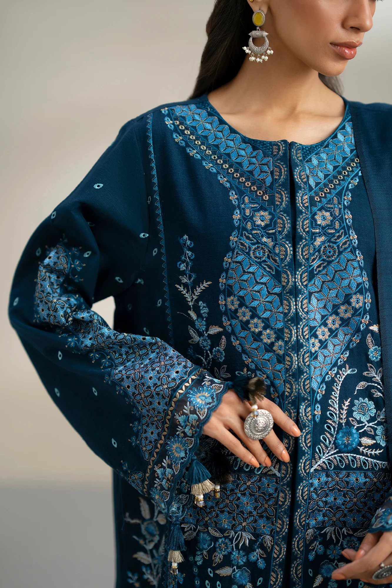 EMBROIDERED SUIT (E0806/203/602) - Image 7