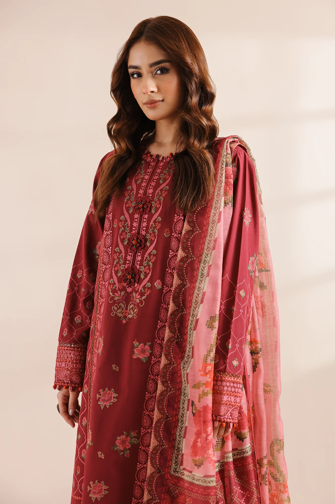 EMBROIDERED SUIT (E0945/203/403) - Image 5