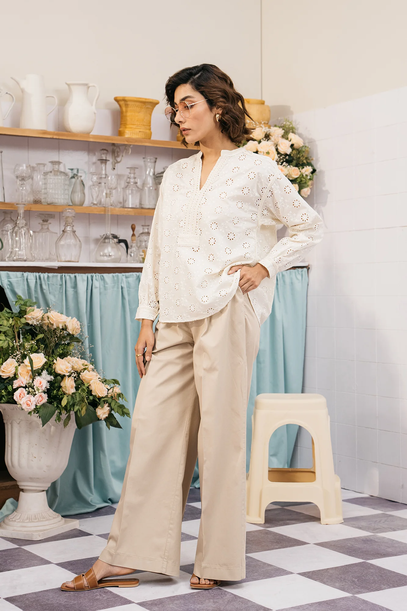 EMBROIDERED TOP (E1704/108/005) - Image 4