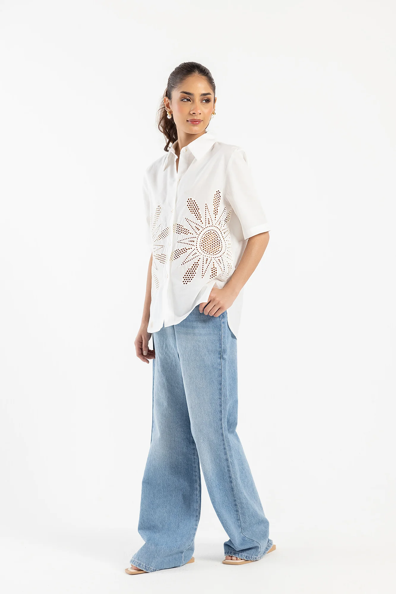 EMBROIDERED SHIRT (E1721/108/001) - Image 2