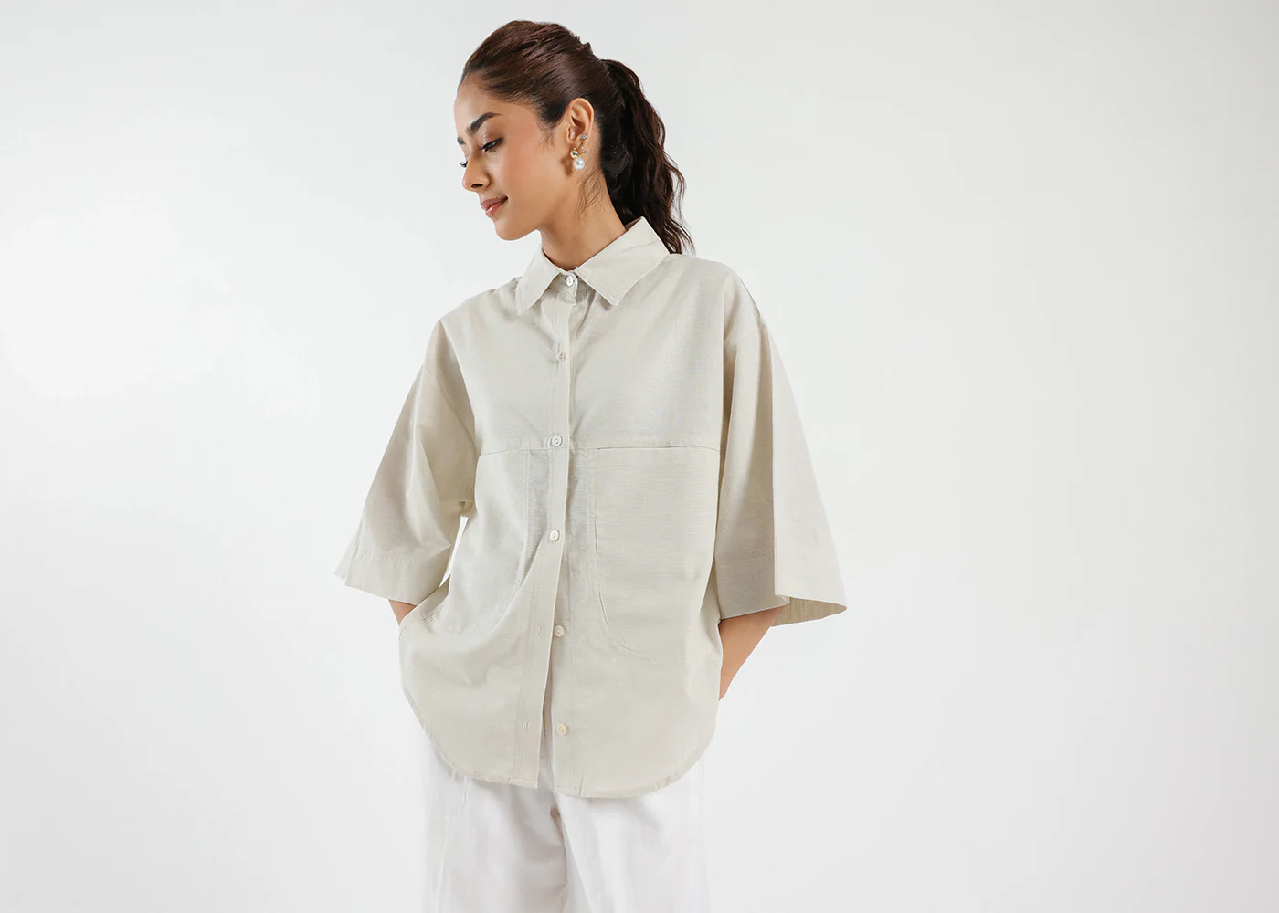 BUTTON DOWN SHIRT (E1736/108/004) - Image 5