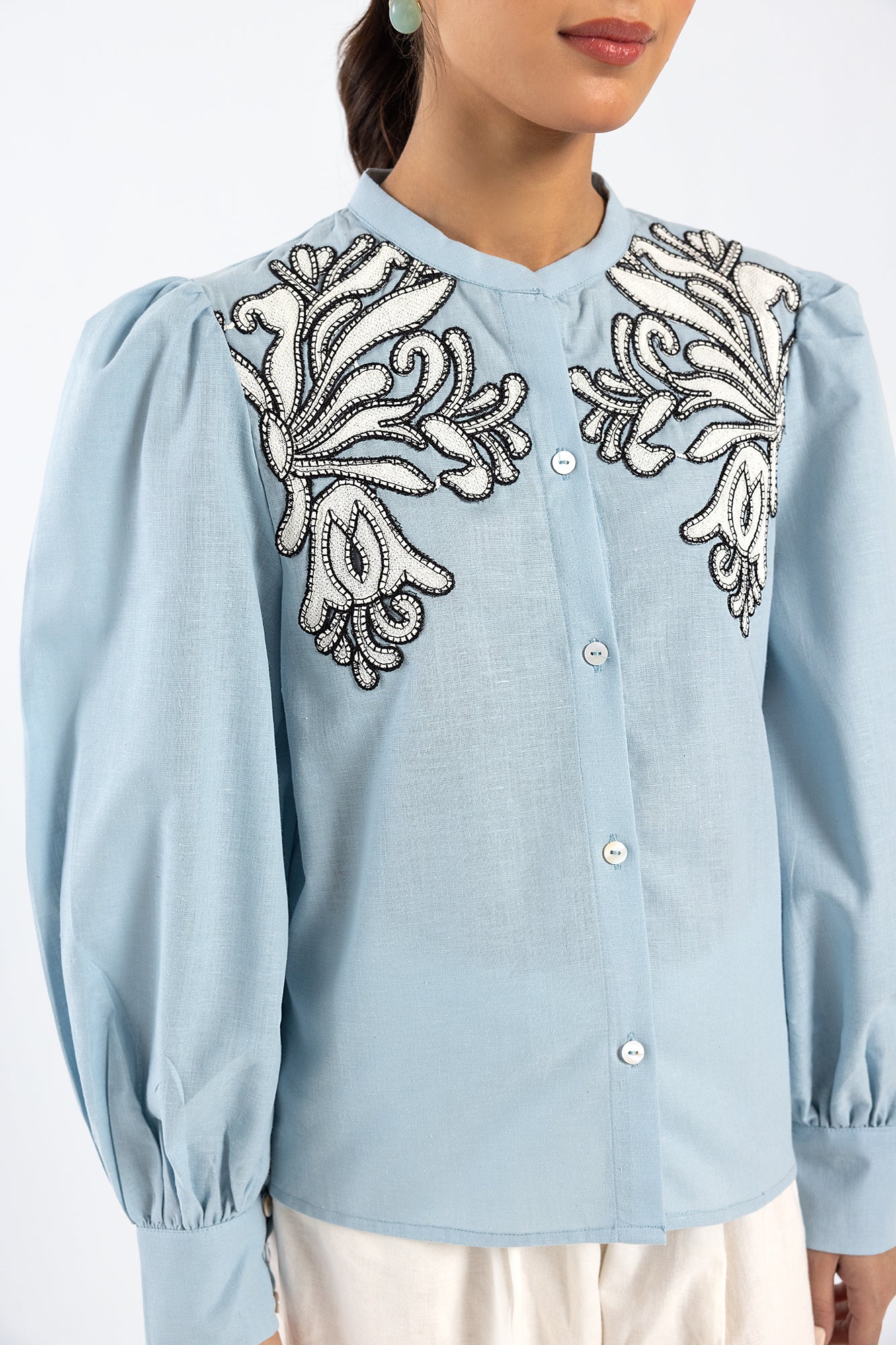 EMBROIDERED TOP (E1781/108/616) - Image 3