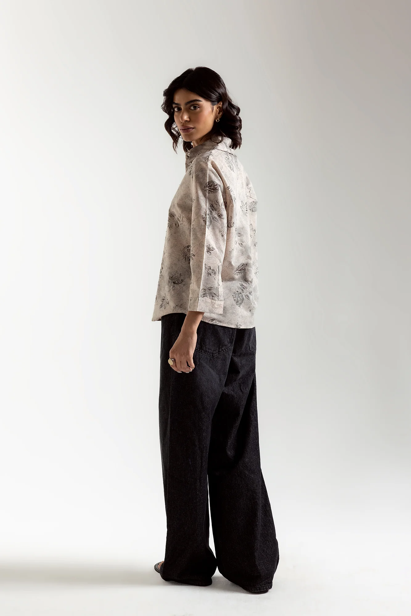 PRINTED BUTTON DOWN SHIRT (E2343/108/128) - Image 4