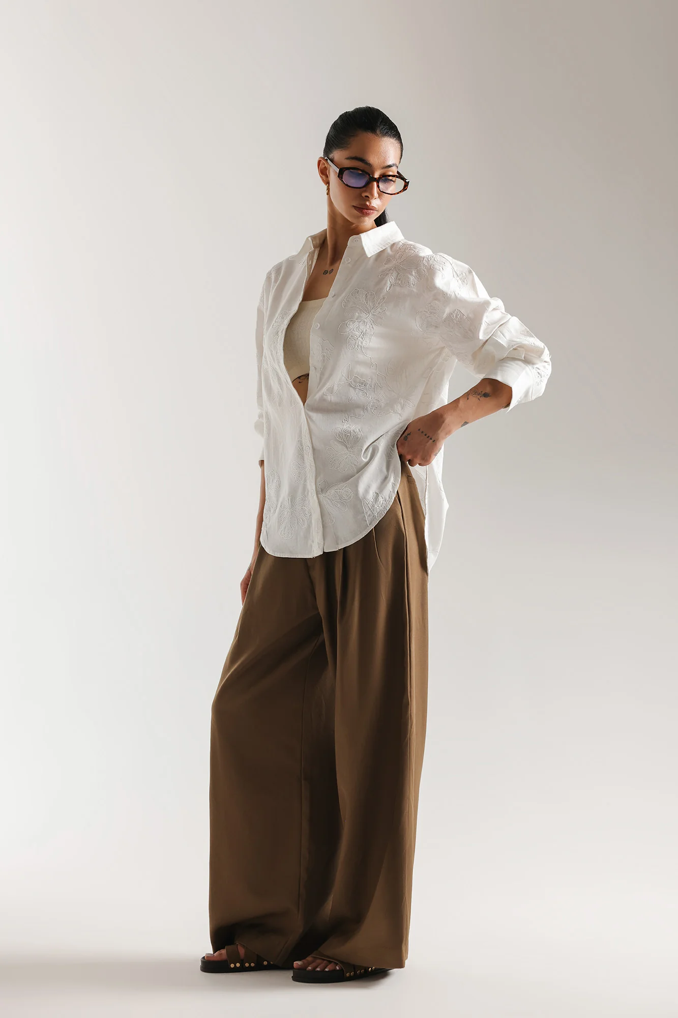 EMBROIDERED SHIRT (E3433/108/001) - Image 3