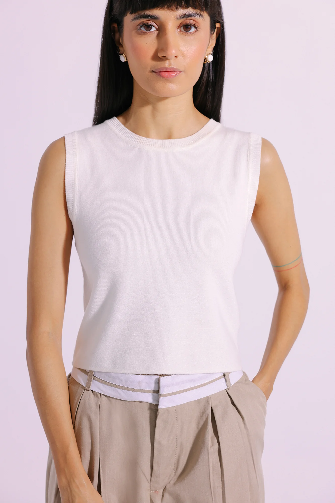 SLEEVELESS SWEATER (E1272/108/003) - Image 4